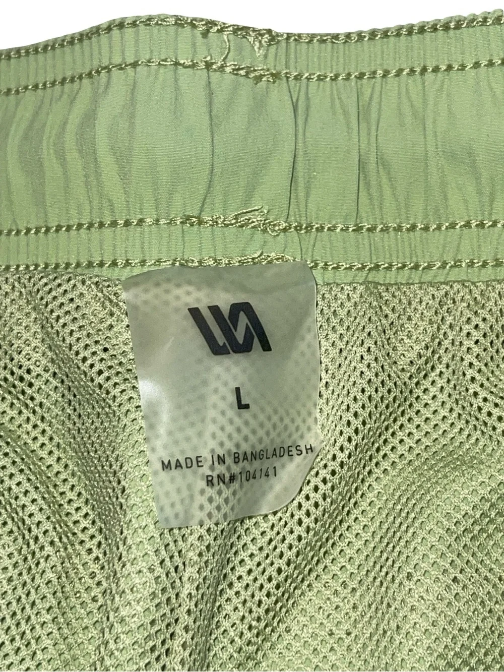 VRST Neon Green Swim Trunks size L